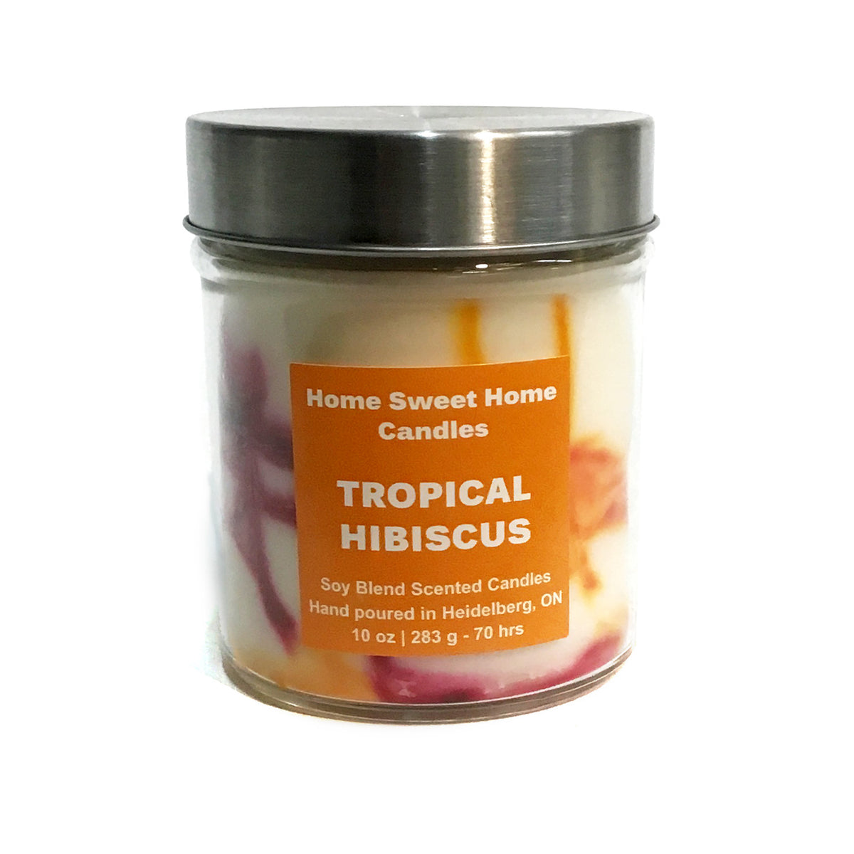 Candle, Tye Dye - Tropical Hibiscus
