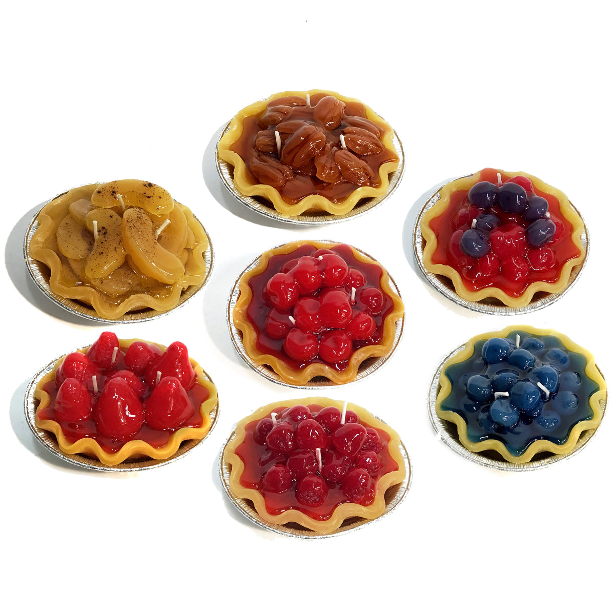 Candle, 5in Scented Pies, Assorted