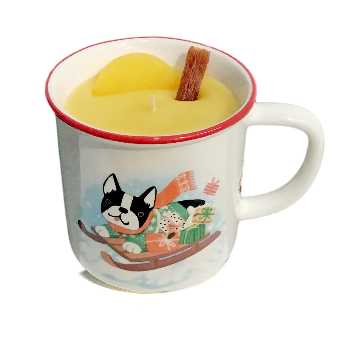 Candle, Mug, Mulled Cider