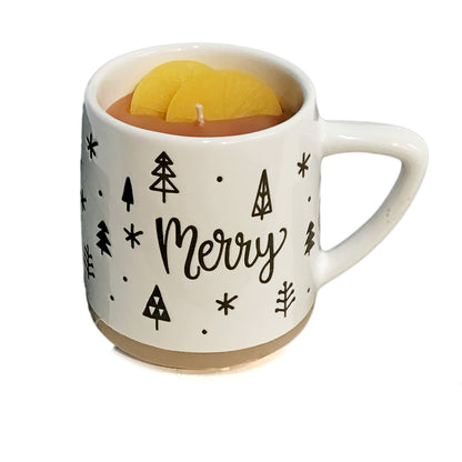 Candle, Mug, Hot Maple Toddy