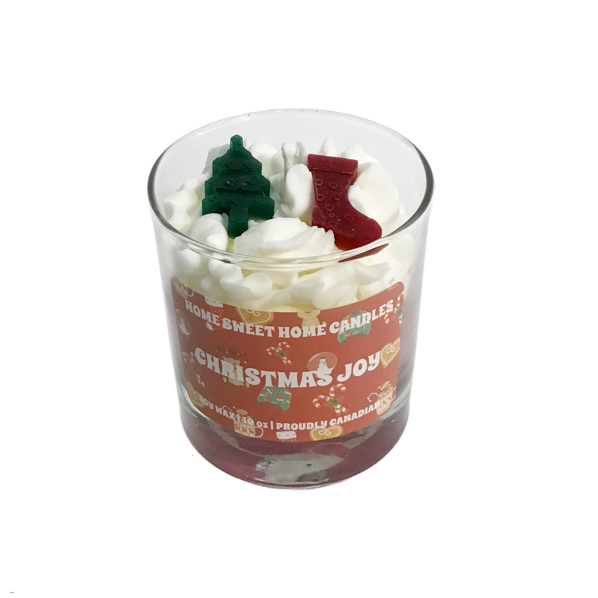 Candle, Holiday Whipped - Christmas Joy