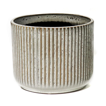 Pot, 6in, Ceramic, Taupe, Dolomite
