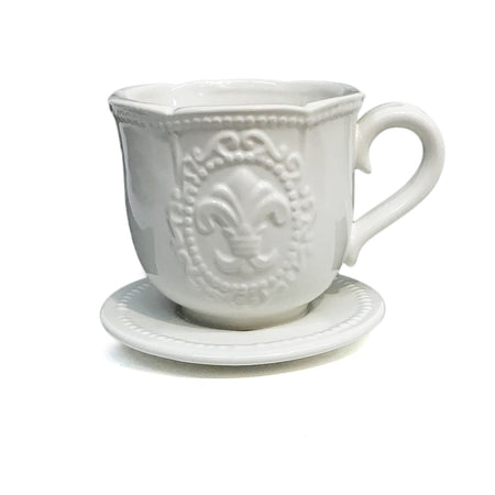 Pot, 3.5Iin, Tea Cup, White