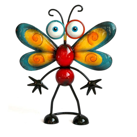 ButterflyMetal Statue, 9in