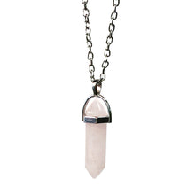 Load image into Gallery viewer, Necklace, Rose Quartz 20in
