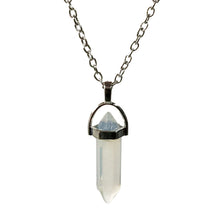 Load image into Gallery viewer, Necklace, Clear Stone 20in
