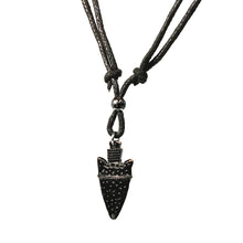 Load image into Gallery viewer, Necklace, Arrow Head , Adjustable
