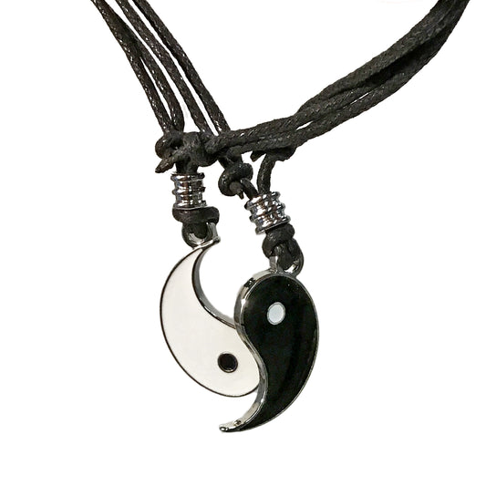 Necklace, Ying/Yang 2P, Adjustable