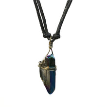 Load image into Gallery viewer, Necklace, Multicolor Stone 2P, Adjustable
