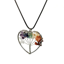 Load image into Gallery viewer, Necklace, Heart Tree Of Life, 20"+2" Extender
