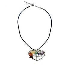 Load image into Gallery viewer, Necklace, Heart Tree Of Life, 20"+2" Extender
