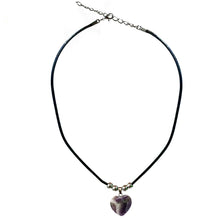 Load image into Gallery viewer, Necklace, Amethyst Heart
