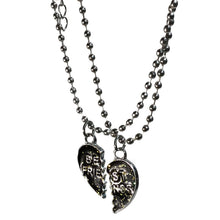 Load image into Gallery viewer, Necklace, BFF Hearts, Set Of 2, Color Changing
