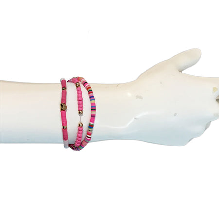 Bracelet, Pink Trio