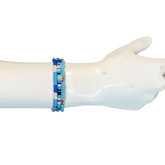Bracelet, Blue Trio