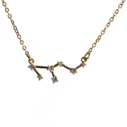 Necklace, Zodiac, Leo
