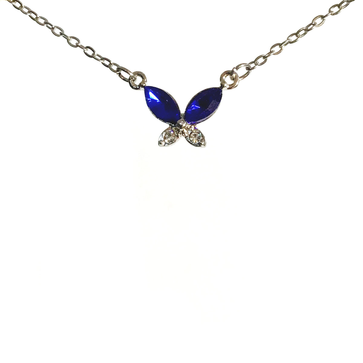 Necklace, Birth Stone Butterfly, September