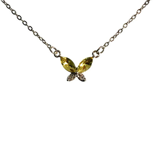 Necklace, Birth Stone Butterfly, November