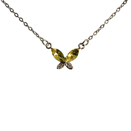 Necklace, Birth Stone Butterfly, November