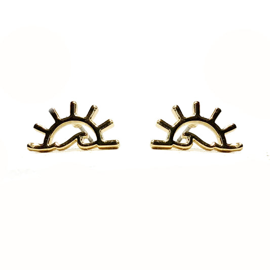 Earing, Golden Sunrise, Stud
