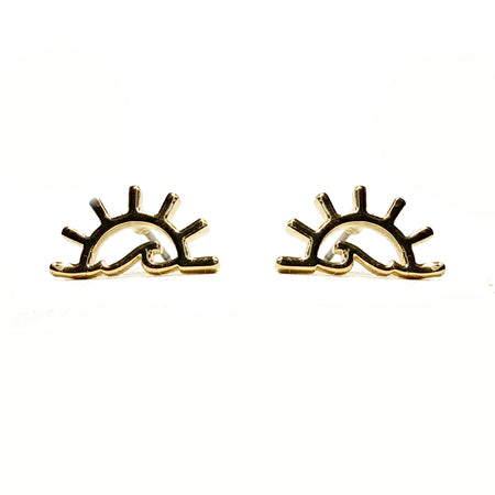 Earing, Golden Sunrise, Stud