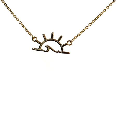 Necklace, Gold, Sunrise