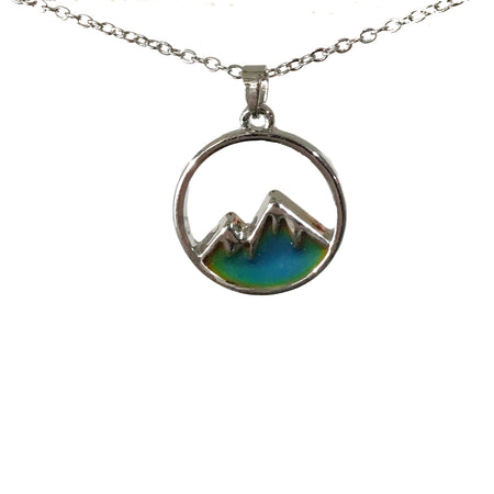 Necklace, Mountains, Color Changing