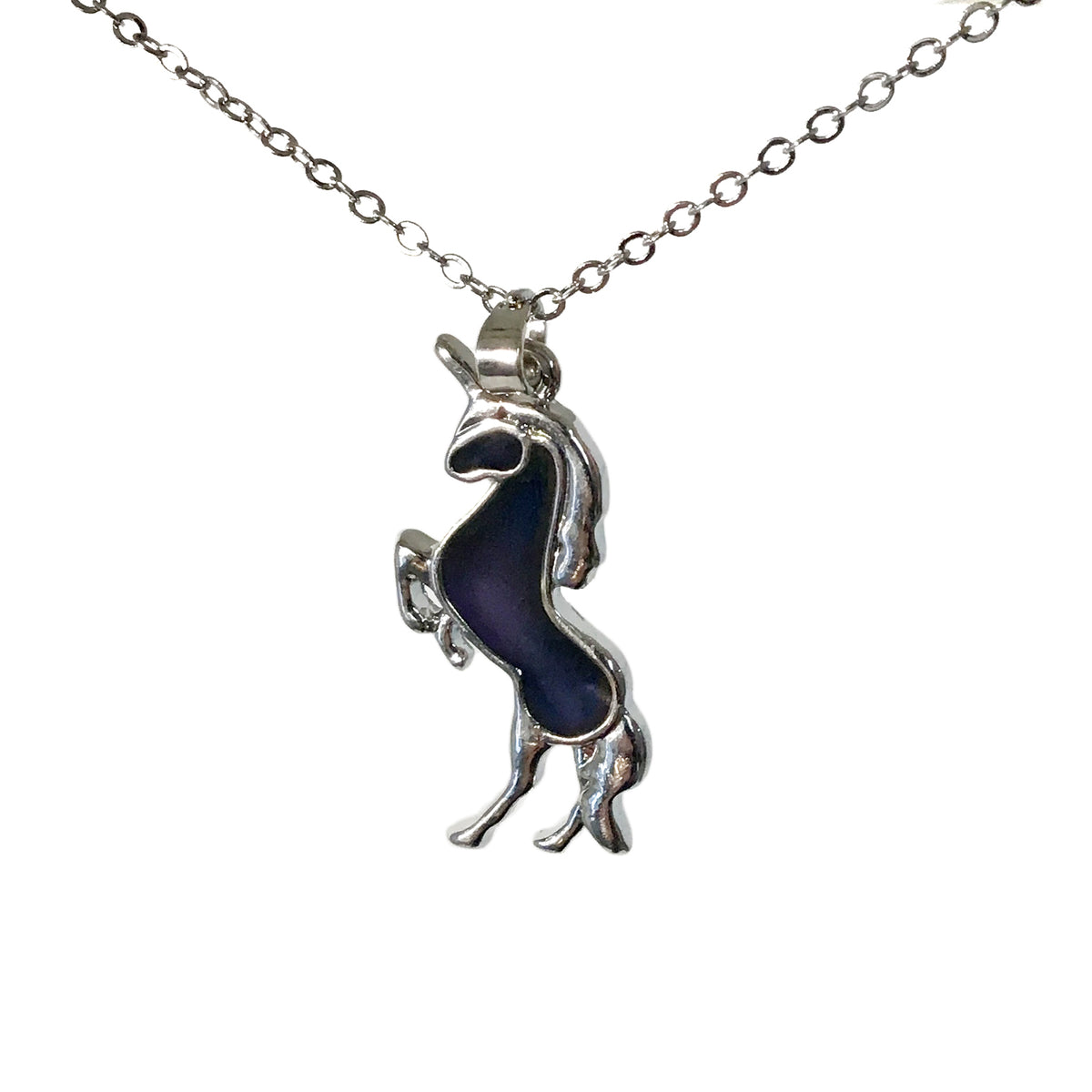 Necklace, Unicorn, Color Changing