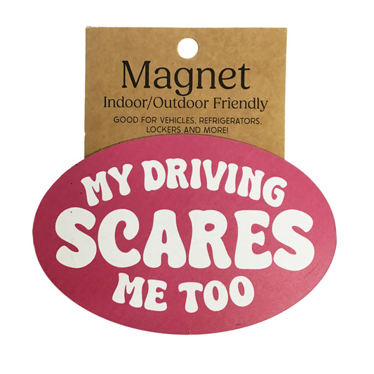 Magnet, Large, My Driving Scared Me Too