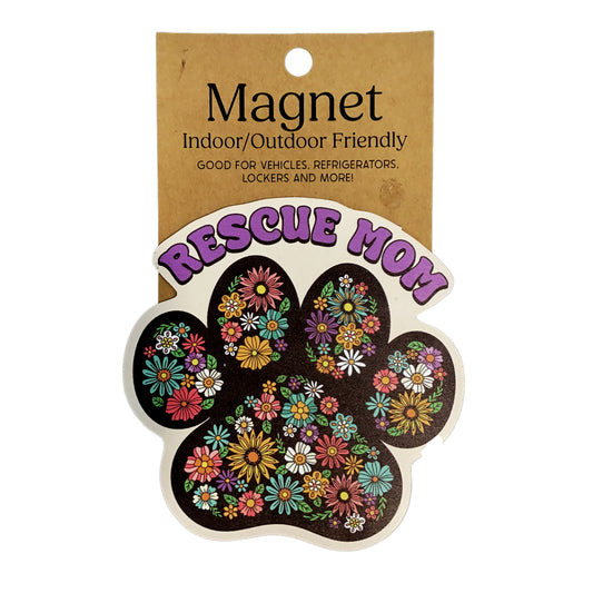 Magnet, Large, Rescue Mom