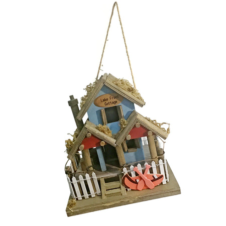 Lake Front Cottage Birdhouse
