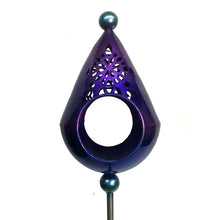 Load image into Gallery viewer, Birdfeeder Stake, Tear, Blue/Purple
