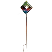 Load image into Gallery viewer, Birdfeeder Stake, Diamond, Rainbow
