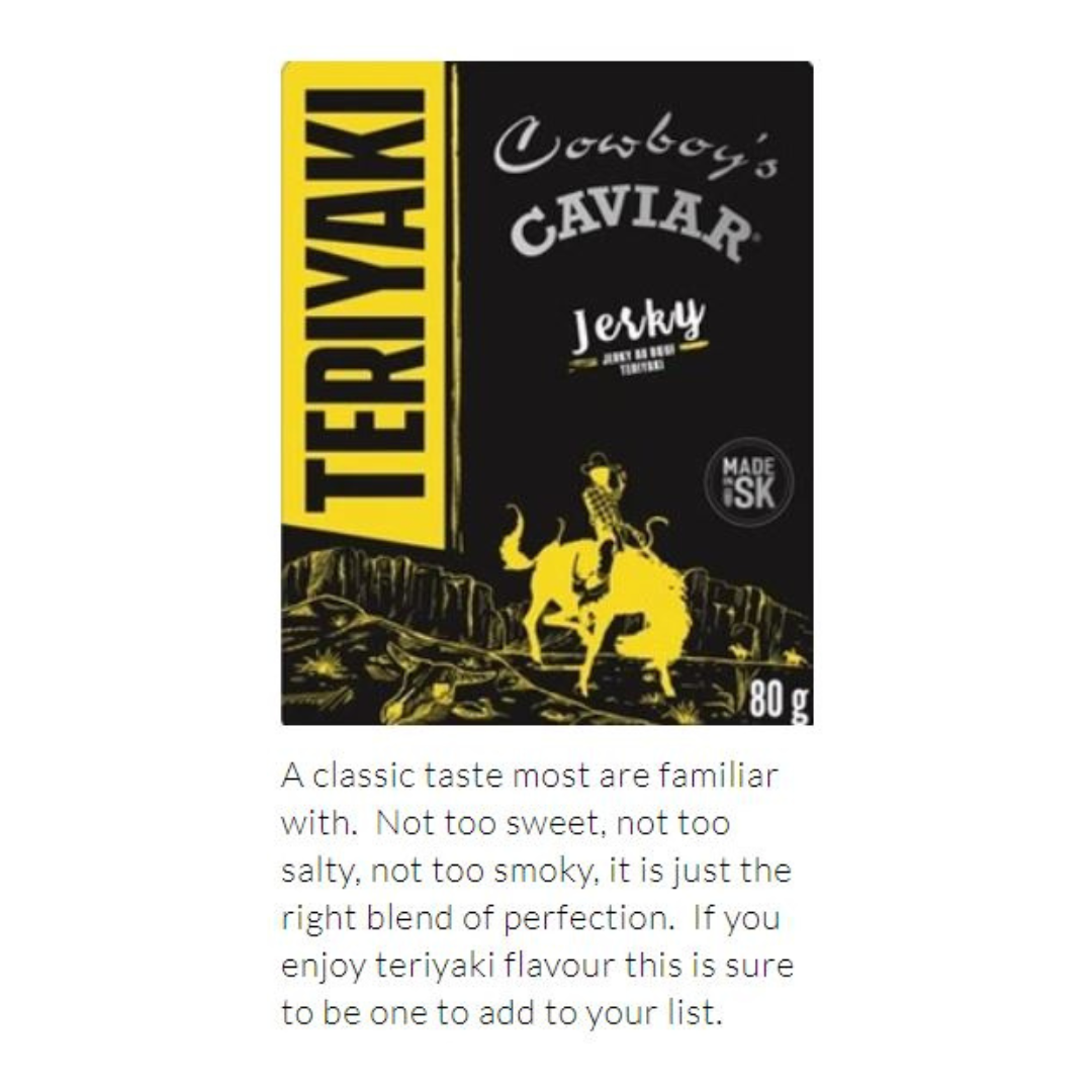 Cowboy's Caviar, Teriyaki, 80g
