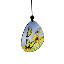 Load image into Gallery viewer, Wind Chime, 37in Glass Art Swallowtail

