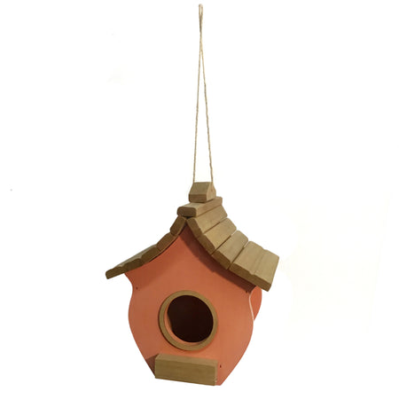 Birdhouse, Bungalow, Orange