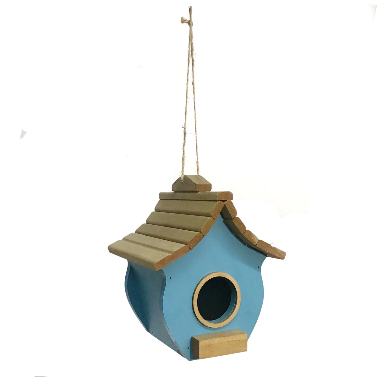 Birdhouse, Bungalow, Blue