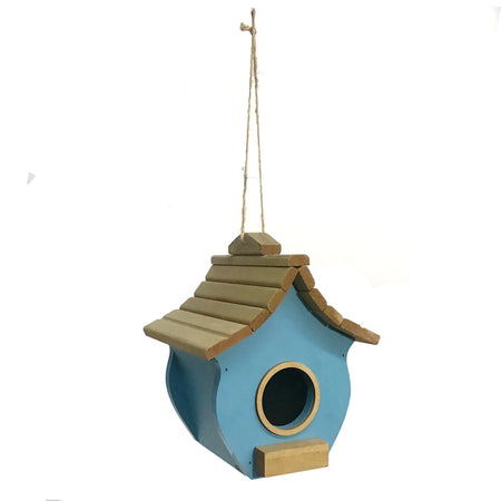 Birdhouse, Bungalow, Blue