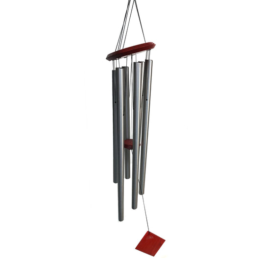 Chimes of Neptune Wind Chime, Silver 54in