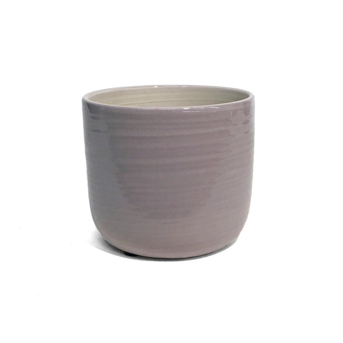 Pot, 4in, Ceramic, Matte Light Violet, Ekaterina