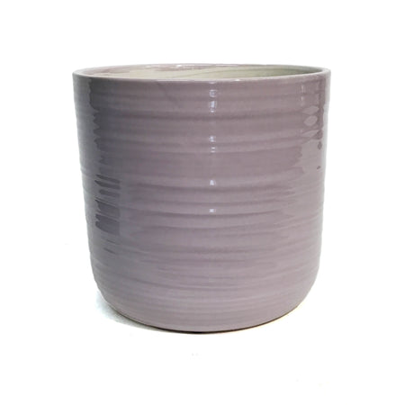 Pot, 6in, Ceramic, Matte Light Violet, Ekaterina
