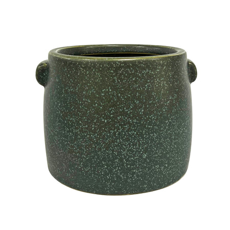 Pot, 6in, Ceramic, Blue/Green, Shelby