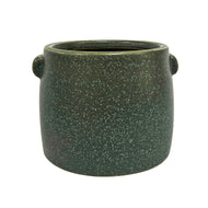 Pot, 6in, Ceramic, Blue/Green, Shelby