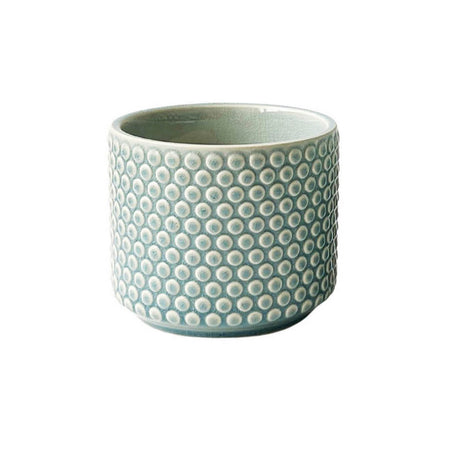 Pot, 4in, Ceramic, Blu eBubble, Jana