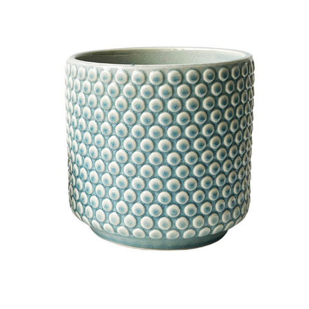 Pot, 6in, Ceramic, Blu eBubble, Jana
