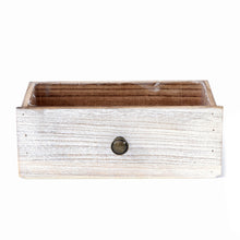 Load image into Gallery viewer, Planter, 8in, Square Rustic Drawers, Assorted
