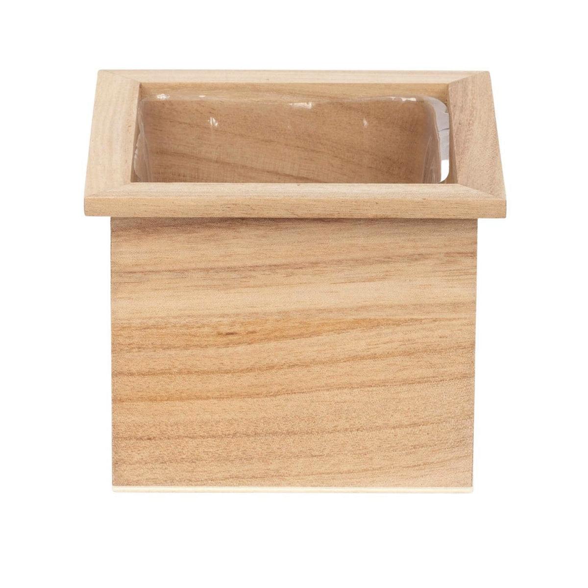 Planter, 6in, Wood Planter