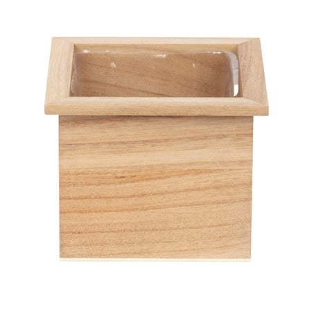 Planter, 6in, Wood Planter