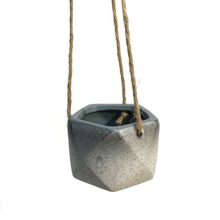 Hanging Stoneware Planter, 2.5in, Lisette