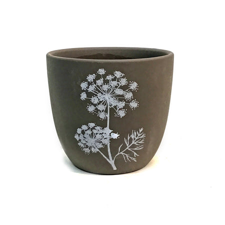 Pot, 4in, Meadowsweet, Coffee